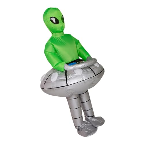 SHERCHPRY 1Pc Aufblasbarer Alien Anzug Cartoon Kostüm Aufblasbare Alien Kleidung Bühnenkleidung Partyversorgung Aufblasbare Kleidung Aufblasbares Alien Kostüm Aufblasbare Kleidung von SHERCHPRY