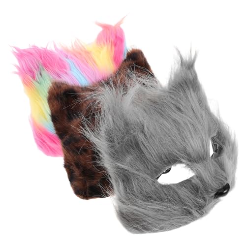 SHERCHPRY 3 Stück Fuchs Plüschmaske Weiche Tiermaske Halloween Fuchsmaske Unisex Tiermaske Karnevalsfuchskostüm Maskerademaske Karnevalsmaske Unisex Kostümmaske Verkleidungsmaske SHERCHPRY 3 Stück Fuchs Plüschmaske Weiche Tiermaske Halloween Fuchsmaske Unisex Tiermaske Karnevalsfuchskostüm Maskerademaske Karnevalsmaske Unisex Kostümmaske Verkleidungsmaske von SHERCHPRY