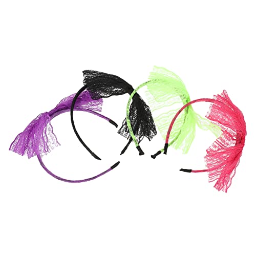 SHERCHPRY 4Stücke Bogenknoten Stirnbänder für Damen Party Haarzubehör Satin und Neon Cosplay Fotoshootings und Besondere Anlässe SHERCHPRY 4Stücke Bogenknoten Stirnbänder für Damen Party Haarzubehör Satin und Neon Cosplay Fotoshootings und Besondere Anlässe von SHERCHPRY