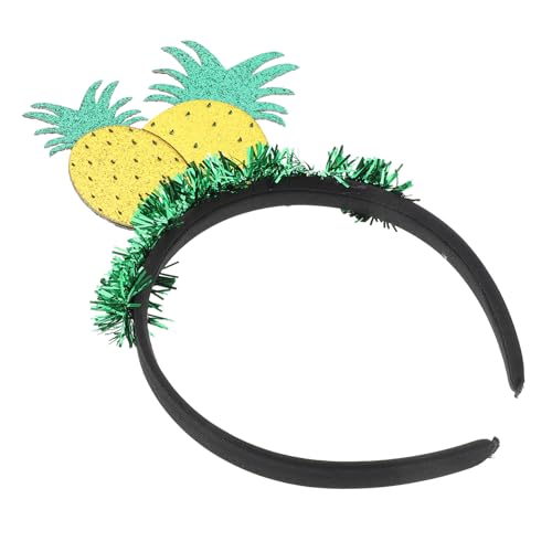 SHERCHPRY Ananas-stirnband Stirnband Für Rollenspiele Mädchenfiguren Rosa Dekoration Halloween Stirnband Foto Stirnband Handtuchhalter Ananas-kopfbedeckung Obststirnband Ananas Haarschmuck von SHERCHPRY