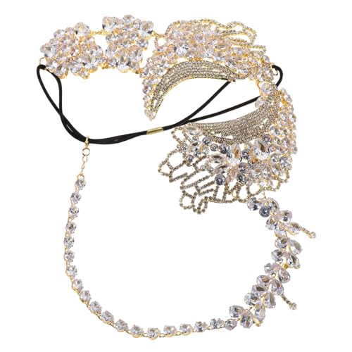 SHERCHPRY Bling Strass Maske Venetiaischer Stil Elastisches Band Verstellbar Damen Fasching Halloween Mardi Gras Karneval Party Zubehör SHERCHPRY Bling Strass Maske Venetiaischer Stil Elastisches Band Verstellbar Damen Fasching Halloween Mardi Gras Karneval Party Zubehör von SHERCHPRY