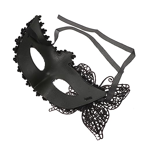 SHERCHPRY Halbgesichtsmaske Mit Schmetterling Maskerade Maske Masken Für Maskenball Maske Für Maskerade Party Für Frauen Maskerade Für Männer Party Maske Halloween Kostüme Damen von SHERCHPRY