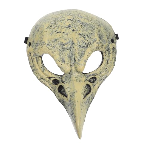 SHERCHPRY Halloween Cosplay Vogel Totenkopf Maske aus Leichtem PU Material Realistische Bird Skull Maske mit Offenem Atmungsaktivem Design Vielseitiges Accessoire für Maskenball Festival und SHERCHPRY Halloween Cosplay Vogel Totenkopf Maske aus Leichtem PU Material Realistische Bird Skull Maske mit Offenem Atmungsaktivem Design Vielseitiges Accessoire für Maskenball Festival und von SHERCHPRY