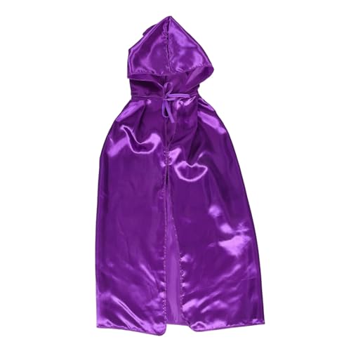 SHERCHPRY Hexenumhang Aus Satin Für Erwachsene Vampirumhang Für Halloween Bequemer Und Stylischer Umhang Für Halloween Partys Cosplay Events Bühnenauftritte von SHERCHPRY