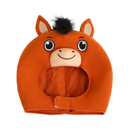 SHERCHPRY Jahr Des Pferdemaskottchen Headset Pferdehut Requisite Pferdehut Kostüm Kreativer Hut Party Plüschhut Pferdehüte Für Mädchen Pferde Requisite Für Erwachsene SHERCHPRY Jahr Des Pferdemaskottchen Headset Pferdehut Requisite Pferdehut Kostüm Kreativer Hut Party Plüschhut Pferdehüte Für Mädchen Pferde Requisite Für Erwachsene von SHERCHPRY