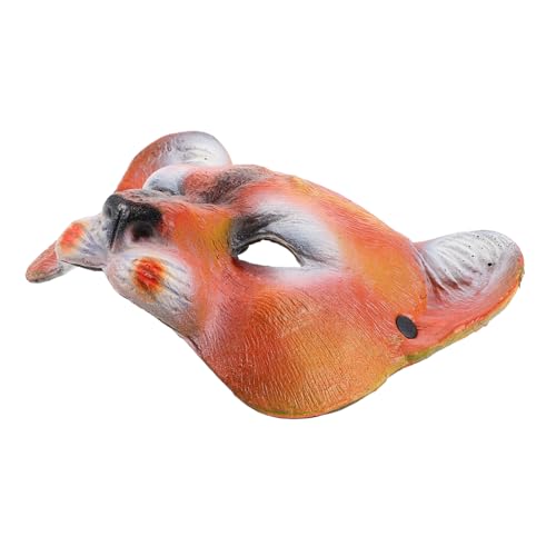 SHERCHPRY Löwenkopfmaske Maskerade Halloween-dekor Süßes Oder Saures Maske Wolfsmaske Tierische Hälfte Löwen-cosplay Halloween-hälfte Bühnenmaske Tiermasken -halloween-maske Kuh-maske Pu von SHERCHPRY