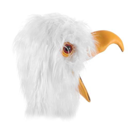 SHERCHPRY Realistische Adler Vollkopfmaske Halloween Adler Kostüm Party Maske Vogel Tier Cosplay Prop Für Halloween Party Kostüm Karneval Masken Prop von SHERCHPRY