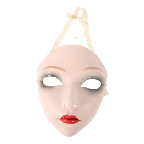 SHERCHPRY Vollgesichts Maskenmaske Für Frauen Traditionelle Chinesische Maske Party Gesichtsmaske Halloween Maske Requisite Hanfu Cosplay Maske Schönheitsmaske Aus Kunststoff von SHERCHPRY