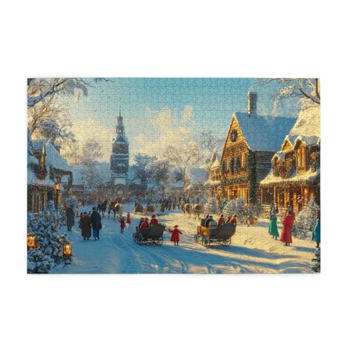 Gletscherwelt Puzzles für Erwachsene mit 1000 Teilen, Puzzlespiele, Puzzles für Kinder, Lernspiele, Heimdekorationspuzzles, Puzzles mit 1000 Teilen für Erwachsene von SHFYTRHG