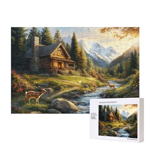 Harmonische Kabine 300-teiliges Kinderpuzzle, Puzzlespiele als Geschenk für Jungen/Mädchen, für Kinder und Erwachsene ab 9 Jahren von SHFYTRHG