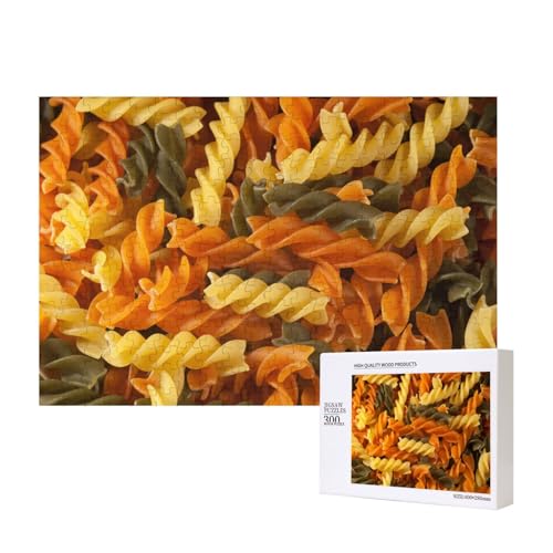 Leckere Pasta 300-teiliges Kinderpuzzle, Puzzlespiele als Geschenk für Jungen/Mädchen, für Kinder und Erwachsene ab 9 Jahren von SHFYTRHG