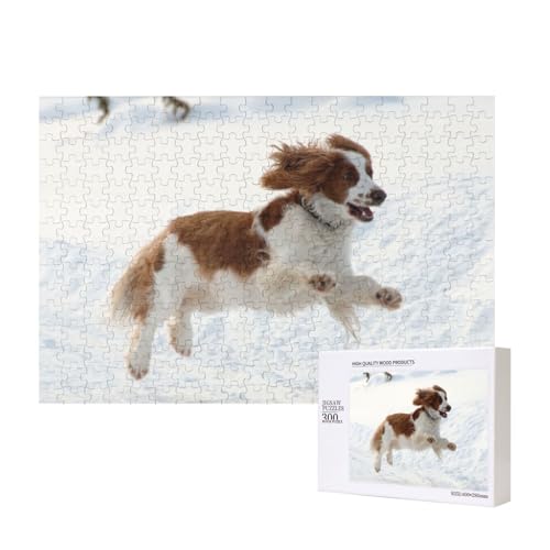 Niedlicher Hundedruck 300-teiliges Kinderpuzzle, Puzzlespiele als Geschenk für Jungen/Mädchen, für Kinder und Erwachsene ab 9 Jahren von SHFYTRHG