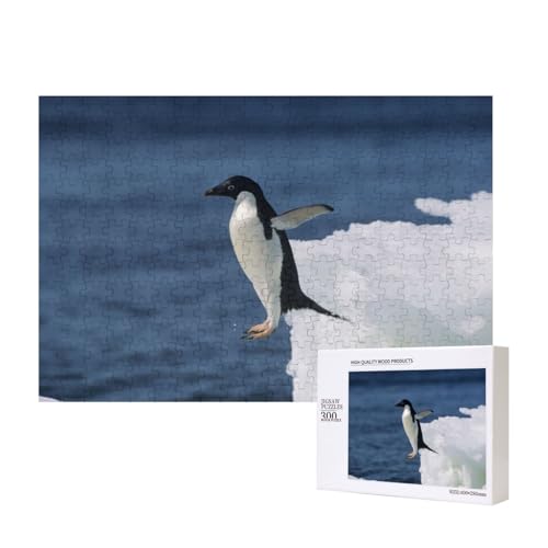 Pinguin-Wasser 300-teiliges Kinderpuzzle, Puzzlespiele als Geschenk für Jungen/Mädchen, für Kinder und Erwachsene ab 9 Jahren von SHFYTRHG