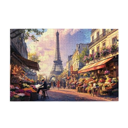 Schöne Landschaft Puzzles für Erwachsene mit 1000 Teilen, Puzzlespiele, Puzzles für Kinder, Lernspiele, Heimdekorationspuzzles, Puzzles mit 1000 Teilen für Erwachsene von SHFYTRHG