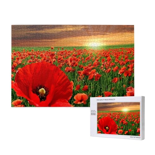 Sonnenuntergang Delfine 1000-teiliges Puzzle für Erwachsene, lustiges Puzzle für die ganze Familie, 1000-teiliges anspruchsvolles Puzzlespiel, 20 x 30 Zoll von SHFYTRHG