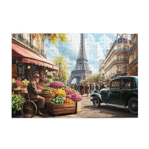 Stadt der Filme Puzzles für Erwachsene mit 1000 Teilen, Puzzlespiele, Puzzles für Kinder, Lernspiele, Heimdekorationspuzzles, Puzzles mit 1000 Teilen für Erwachsene von SHFYTRHG