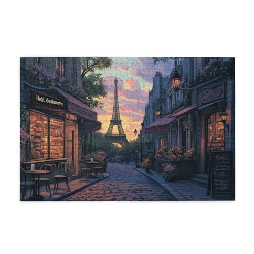 harmonische Nacht Puzzles für Erwachsene mit 1000 Teilen, Puzzlespiele, Puzzles für Kinder, Lernspiele, Heimdekorationspuzzles, Puzzles mit 1000 Teilen für Erwachsene von SHFYTRHG