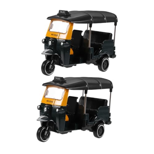 SHINEOFI 2 STÜCK Teiliges Vintage Dreirad Modell aus Legierung Detailreiche Tricycle Miniatur als Dekorativer Schmuck für Sammler und Wohnraumgestaltung Grün SHINEOFI 2 STÜCK Teiliges Vintage Dreirad Modell aus Legierung Detailreiche Tricycle Miniatur als Dekorativer Schmuck für Sammler und Wohnraumgestaltung Grün von SHINEOFI