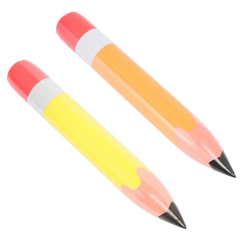 SHINEOFI 2 Stück Große Aufblasbare Bleistiftballons Gelbe und Orangefarbene Riesen Kreide für Schul Dekorationen Geburtstagsfeiern Klassenraum und Gartenhänger Foto Requisiten SHINEOFI 2 Stück Große Aufblasbare Bleistiftballons Gelbe und Orangefarbene Riesen Kreide für Schul Dekorationen Geburtstagsfeiern Klassenraum und Gartenhänger Foto Requisiten von SHINEOFI