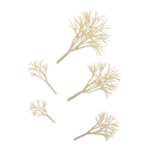 SHINEOFI 20 Stück Gebäudemodellbaum Modelleisenbahn Landschaft Modelleisenbahnbäume Miniaturbäume zum Basteln gefälschtes Baummodell Baumbasisdekorationen Mikrolandschaftsbaum Plastik Beige SHINEOFI 20 Stück Gebäudemodellbaum Modelleisenbahn Landschaft Modelleisenbahnbäume Miniaturbäume zum Basteln gefälschtes Baummodell Baumbasisdekorationen Mikrolandschaftsbaum Plastik Beige von SHINEOFI