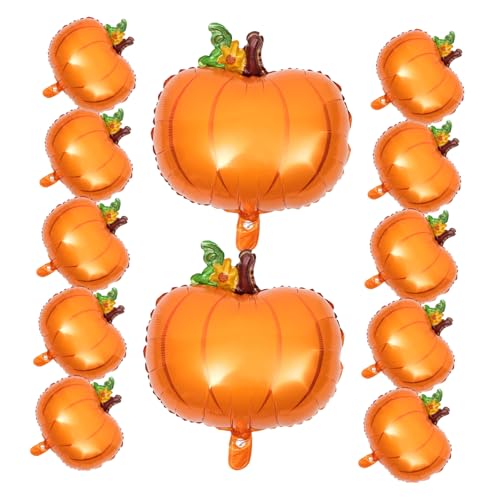 SHINEOFI 25 Stück Teiliges Thanksgiving Party Dekoration Kürbis Folienballons aus Aluminium für Herbstdeko Schnelle und Einfache Befüllung Wiederverwendbar für Erntedankfest Feier SHINEOFI 25 Stück Teiliges Thanksgiving Party Dekoration Kürbis Folienballons aus Aluminium für Herbstdeko Schnelle und Einfache Befüllung Wiederverwendbar für Erntedankfest Feier von SHINEOFI