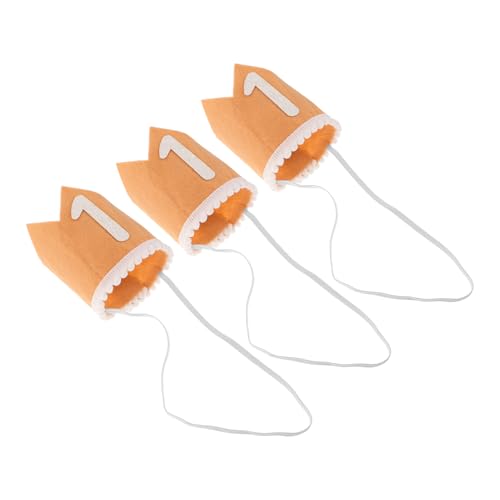 SHINEOFI 3 Stück Teiliges Geburtstags für Kleinkinder Kreative Bequeme Pailletten Kopfbedeckung als Foto Requisiten und Partydekoration für Jungen und Mädchen SHINEOFI 3 Stück Teiliges Geburtstags für Kleinkinder Kreative Bequeme Pailletten Kopfbedeckung als Foto Requisiten und Partydekoration für Jungen und Mädchen von SHINEOFI