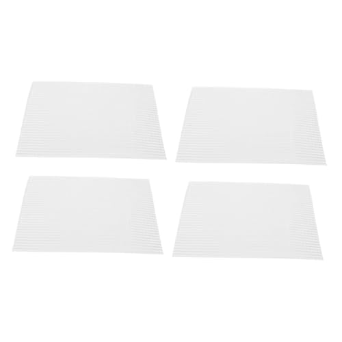 SHINEOFI 4 Stück Maßstab Robuste Dollhouse Dachplatten Traditionelle Weiße Dachziegel Vielseitig Kompatibel für DIY Puppenhaus Modellbau und Sandtisch-dioramen SHINEOFI 4 Stück Maßstab Robuste Dollhouse Dachplatten Traditionelle Weiße Dachziegel Vielseitig Kompatibel für DIY Puppenhaus Modellbau und Sandtisch-dioramen von SHINEOFI