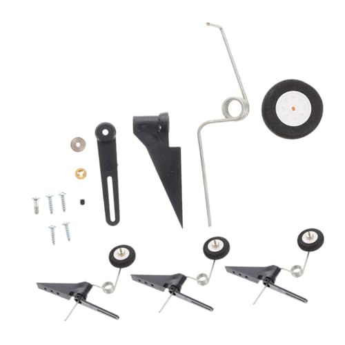 SHINEOFI 4 Stück Tail Wheel Undercarriage für Modellflugzeuge Stabile Landung Einfache Montage Kompatibel mit Kleinen Outdoor-rc-flugzeugen SHINEOFI 4 Stück Tail Wheel Undercarriage für Modellflugzeuge Stabile Landung Einfache Montage Kompatibel mit Kleinen Outdoor-rc-flugzeugen von SHINEOFI