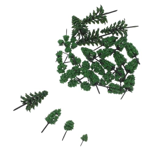 SHINEOFI 40 Stück Teiliges Modellbau Baum Miniatur Bäume für Diorama Landschaft Gemischte Formen und Farben Realistische Textur Einfache Montage für Miniaturlandschaften SHINEOFI 40 Stück Teiliges Modellbau Baum Miniatur Bäume für Diorama Landschaft Gemischte Formen und Farben Realistische Textur Einfache Montage für Miniaturlandschaften von SHINEOFI