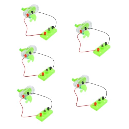 SHINEOFI 5 Sets Handgenerator Notstromgenerator Motor Stromgenerator Stromset Handgenerator Spielzeug Lernspielzeug Generator Experimentiermodell von SHINEOFI