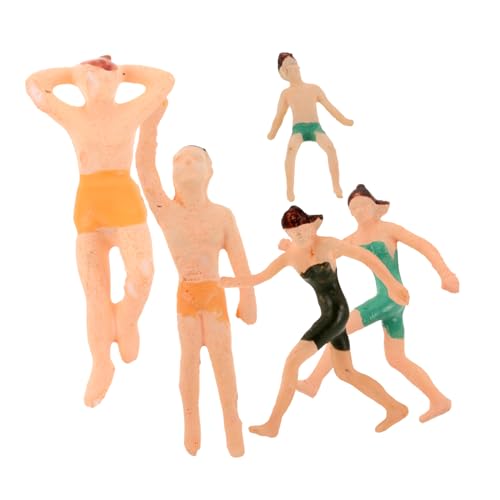 SHINEOFI 5 Stück Miniatur Badeanzug-Figuren Farbige Mini People Modellbau Figuren für Architektur Garten und Mikrolandschaft Detailreiche Schwimmbad-deko DIY Landschaft Zubehör SHINEOFI 5 Stück Miniatur Badeanzug-Figuren Farbige Mini People Modellbau Figuren für Architektur Garten und Mikrolandschaft Detailreiche Schwimmbad-deko DIY Landschaft Zubehör von SHINEOFI