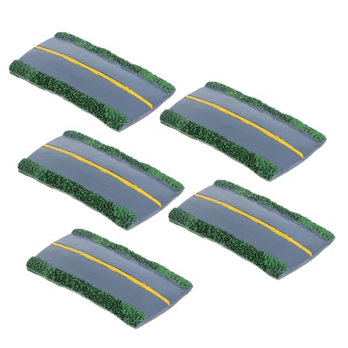 SHINEOFI 5stücke Simulierte Miniaturautobahn Straßenautobahn Diorama Aus Harz Für Modell-eisenbahnlandschaft Miniatur-gebäude Straßenmodell Und Dioramen-zubehör SHINEOFI 5stücke Simulierte Miniaturautobahn Straßenautobahn Diorama Aus Harz Für Modell-eisenbahnlandschaft Miniatur-gebäude Straßenmodell Und Dioramen-zubehör von SHINEOFI