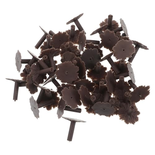 SHINEOFI 50 Stück Modellbaum Ständer Teiliges aus Robustem Kunststoff Miniatur Baumfuß für Modelleisenbahn Diorama und Architektur Landschaftsbau Realistische Braune Baumstütze für DIY SHINEOFI 50 Stück Modellbaum Ständer Teiliges aus Robustem Kunststoff Miniatur Baumfuß für Modelleisenbahn Diorama und Architektur Landschaftsbau Realistische Braune Baumstütze für DIY von SHINEOFI