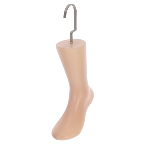 SHINEOFI Ausstellungsständer Für Fußformsocken Fußpuppe Für Socken Beindisplay Für Schmuck Socken Schaufensterpuppe Mannequin-füße Fußdisplay Für Socken Schuhform Füße Modell Bauch Rosa von SHINEOFI