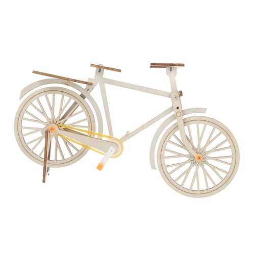 SHINEOFI Holz Fahrrad Modell Skulptur Kleine Fahrraddekoration Leichtes DIY für Wissenschaftliches Lernspiel für Wohn und Arbeitszimmer SHINEOFI Holz Fahrrad Modell Skulptur Kleine Fahrraddekoration Leichtes DIY für Wissenschaftliches Lernspiel für Wohn und Arbeitszimmer von SHINEOFI
