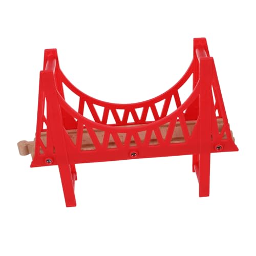 SHINEOFI Holzeisenbahn Brücke Holz zum Selberbauen Abnehmbare Doppelte Kompatibel mit Holzschienen Zubehör für Hause Schule Robustes Design Vielseitig Kombinierbar SHINEOFI Holzeisenbahn Brücke Holz zum Selberbauen Abnehmbare Doppelte Kompatibel mit Holzschienen Zubehör für Hause Schule Robustes Design Vielseitig Kombinierbar von SHINEOFI