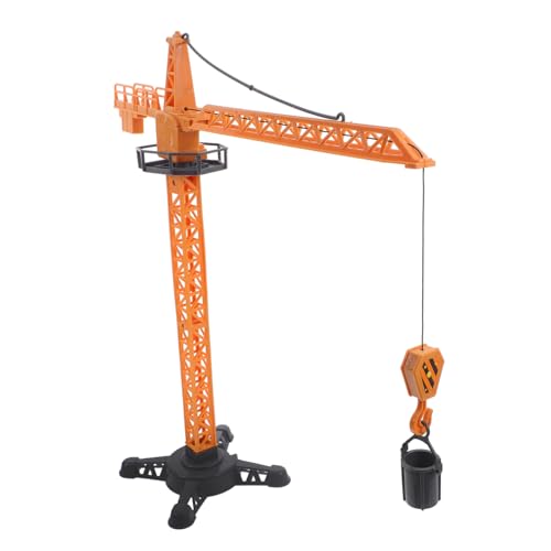 SHINEOFI Simulation Baukran mit Beweglichen Teilen Robustes Kunststoff Engineering Fahrzeug Bauspielset für Jungen Fördert Kreativität und Geschicklichkeit Realistisches Kranmodell für SHINEOFI Simulation Baukran mit Beweglichen Teilen Robustes Kunststoff Engineering Fahrzeug Bauspielset für Jungen Fördert Kreativität und Geschicklichkeit Realistisches Kranmodell für von SHINEOFI