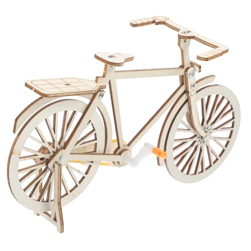 SHINEOFI Vintage Holz Fahrrad Modell DIY Bastelset Wissenschaftliches Lernspielzeug Leichtes Robust Selbstzusammenbau Fahrrad Deko Für Wohn Und Arbeitszimmer SHINEOFI Vintage Holz Fahrrad Modell DIY Bastelset Wissenschaftliches Lernspielzeug Leichtes Robust Selbstzusammenbau Fahrrad Deko Für Wohn Und Arbeitszimmer von SHINEOFI