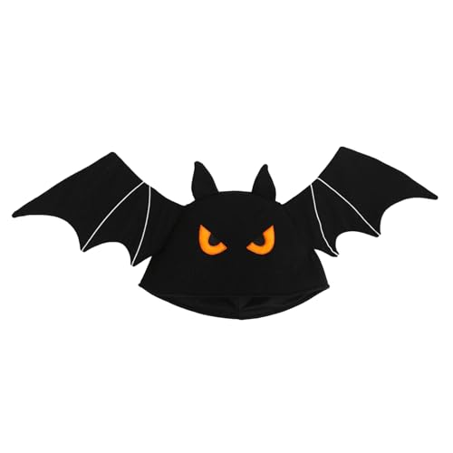 SHINROAD Cosplay Zubehör Halloween Schwarz Fledermaus Kopfbedeckung Niedlich Lustige Cartoon Kopfbedeckung Plüsch Hut für Party Kostüm Urlaub Selfie Schwarz SHINROAD Cosplay Zubehör Halloween Schwarz Fledermaus Kopfbedeckung Niedlich Lustige Cartoon Kopfbedeckung Plüsch Hut für Party Kostüm Urlaub Selfie Schwarz von SHINROAD