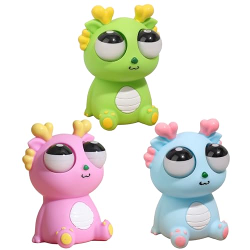 3pcs Squeeze -Spielzeug, Augenpoping Dragon Stress Relief Toy lustiger Augapfel Burst Dragon für Geburtstagsgeschenke, Party -Gefälligkeiten 3pcs Squeeze -Spielzeug, Augenpoping Dragon Stress Relief Toy lustiger Augapfel Burst Dragon für Geburtstagsgeschenke, Party -Gefälligkeiten von SHITOOMFE