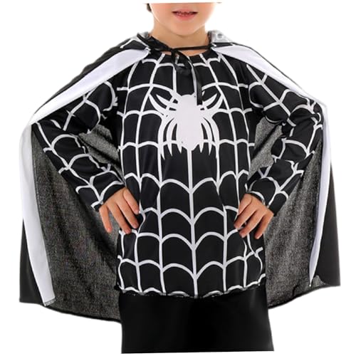 SHITOOMFE Halloween -Kostüme für Kinder cooles Spinnenkostüm mit Umhang für Cosplay -Party -Performance ohne Hosen, Medium SHITOOMFE Halloween -Kostüme für Kinder cooles Spinnenkostüm mit Umhang für Cosplay -Party -Performance ohne Hosen, Medium von SHITOOMFE