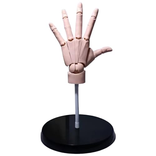 SHITOOMFE Handschannin, Handmodell 14x8in Flexible PVC -Hautfarbe Schaufensterpuppe mit basischen beweglichen linken artikulierten Fingern zum Zeichnen von Home Office Desk Dekoration SHITOOMFE Handschannin, Handmodell 14x8in Flexible PVC -Hautfarbe Schaufensterpuppe mit basischen beweglichen linken artikulierten Fingern zum Zeichnen von Home Office Desk Dekoration von SHITOOMFE