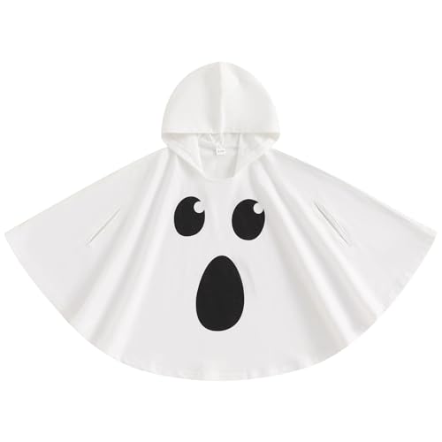 SHITOOMFE Kleinkind Ghost Kostüm Kapuze Ghost Cloak Halloween Kostüme für Kinder Kleinkind Baby Jungen Mädchen Cosplay Outfits für Höhe 80 cm/31, 5 Zoll. SHITOOMFE Kleinkind Ghost Kostüm Kapuze Ghost Cloak Halloween Kostüme für Kinder Kleinkind Baby Jungen Mädchen Cosplay Outfits für Höhe 80 cm/31, 5 Zoll. von SHITOOMFE