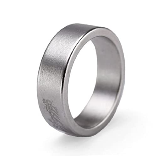 SHITOOMFE Magier -Trick -Requisiten Finger Ring Münze Finger Magier Tricks Zeigen Ring für Mann Frau 18 mm Silber, Magier Requisiten von SHITOOMFE