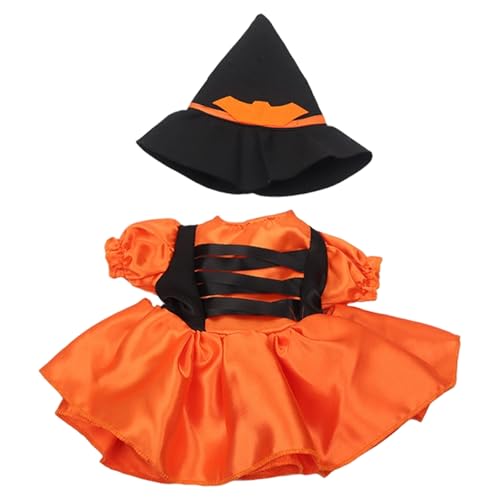 SHITOOMFE Puppenkleidung Halloween 18 Zoll Puppenkleidung mit Hexenhut Halloween Kostüme für Puppenzubehör Mädchen Mädchen SHITOOMFE Puppenkleidung Halloween 18 Zoll Puppenkleidung mit Hexenhut Halloween Kostüme für Puppenzubehör Mädchen Mädchen von SHITOOMFE