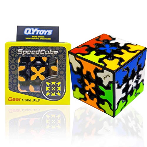 SHONCO Magic Cube, Gear Cube, Speed Cube, 360 Grad drehbarer mechanischer Getriebewürfel, kreativer 3D-Getriebewürfel, Twist-Gehirn-Teaser-Spielzeug, für Kinder und Erwachsene von SHONCO