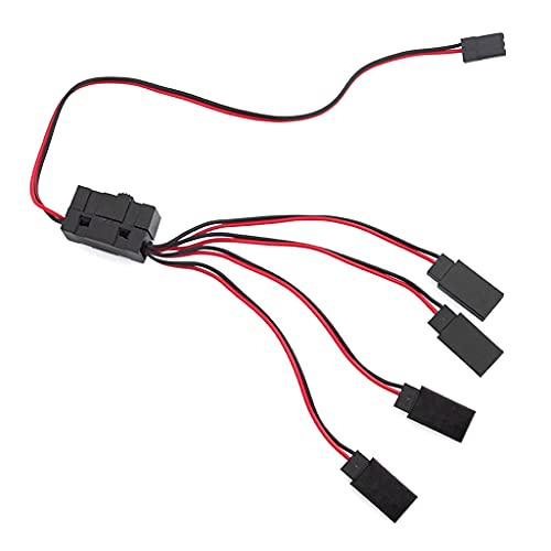 SHOOYIO Neuheit Fernbedienung Auto Stecker Für Modell 1/10 Auto Teile Mit Ersatz Stecker Für Sammler Draht Anschlüsse Kit von SHOOYIO