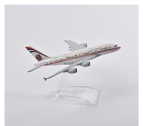 SHOUXI Aerobatic Flugzeug 16 cm Etihad Boeing B777 Flugzeugmodellflugzeug Modellflugzeug Aus Metalldruckguss Im Maßstab 1:400(B) von SHOUXI