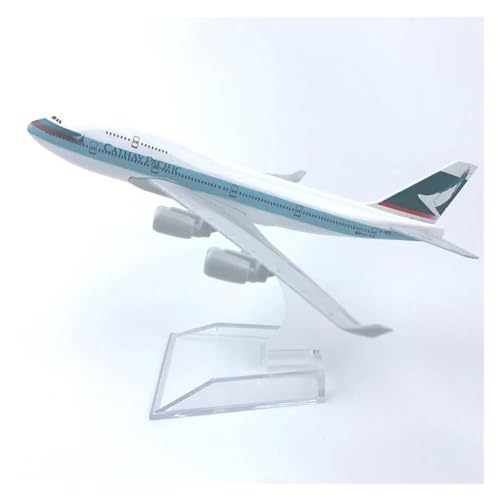 SHOUXI Aerobatic Flugzeug 16CM 1:400 Modell Diecast Legierung Flugzeug Air Hong Kong Cathay Pacific B747 Airline Modell Spielzeug von SHOUXI