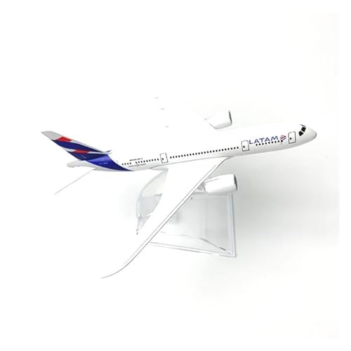 SHOUXI Aerobatic Flugzeug 16CM 1:400 Modell Diecast Legierung Flugzeug Boeing Air LATAM Airline B787 Display Modell Sammlung Spielzeug von SHOUXI